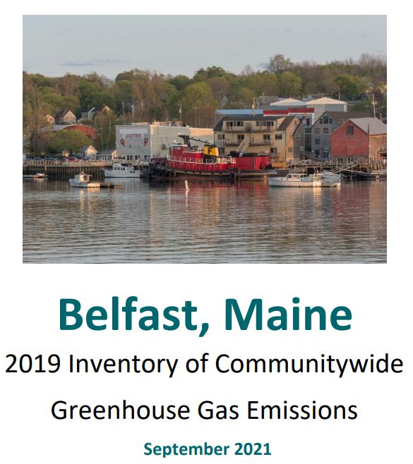 Cover of Belfast 2019 Greenhouse Gas Emissions Inventory