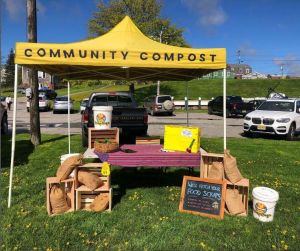 ScrapDogs Community Compost at Rockland Farmers Market